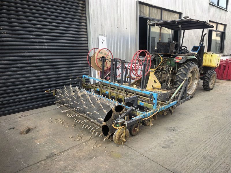 大蒜洋蔥覆膜打孔一體機(jī)